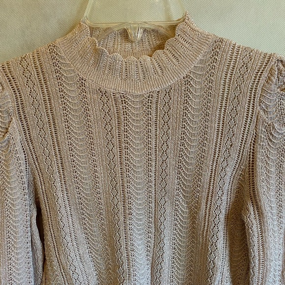 EVER NEW blush sparkly top - Picture 5 of 15